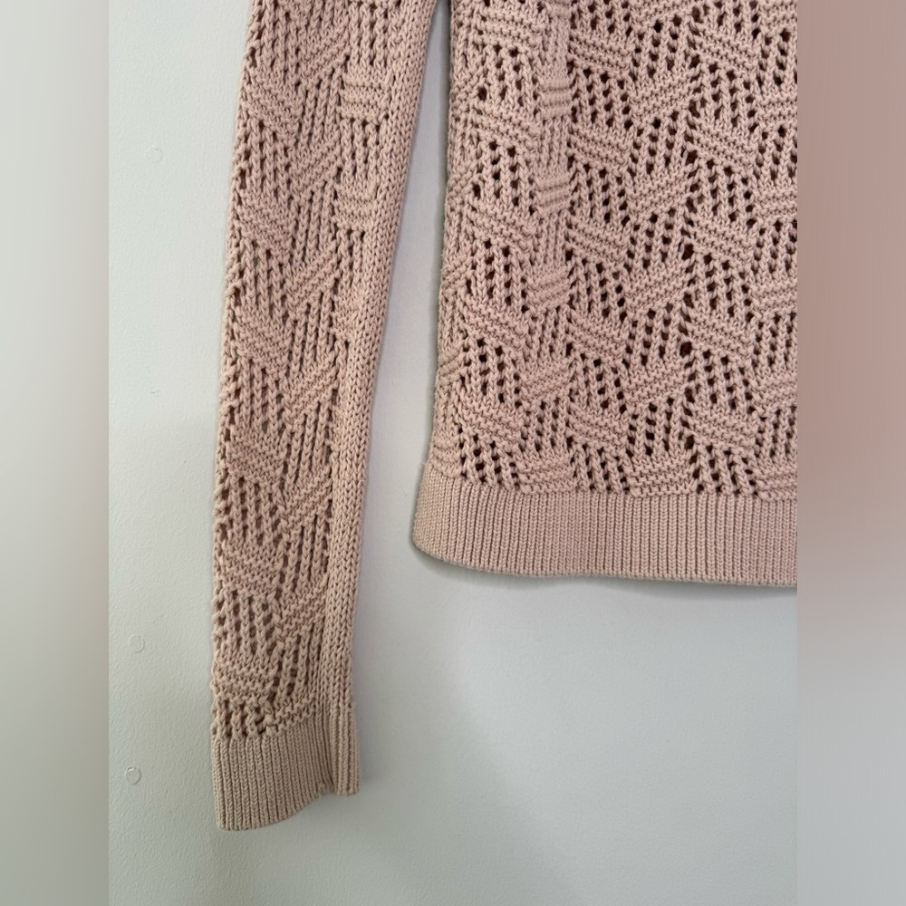 Loft Open Knit Sweater - Picture 3 of 7